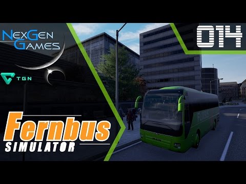 Let's Play / Preview "Fernbus Simulator" - Erfurt - Halle - Leipzig (1080p/FullHD)
