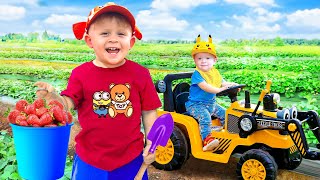 Funny kids stories with Oliver and Baby Adam