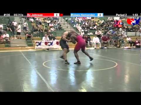 Sunkist Greco 96kg Semis - R.C. Johnson vs. Moises Hernandez