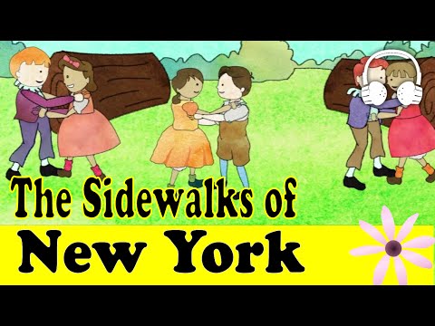 The Sidewalks of New York | Family Sing Along - Muffin Songs