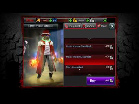 Dark Legends Gameplay Vendor Showcase The Vanity Thief