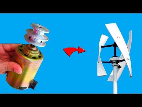 Convert 220v 1000W AC Air Blower to 12v DC Motor Blower Runs on Battery The Professor HINDI