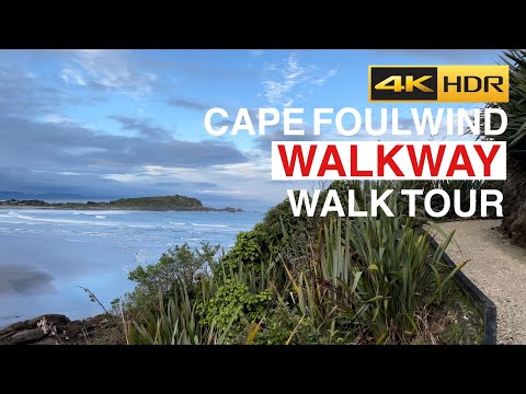 Cape Foulwind Walkway New Zealand 4K HDR