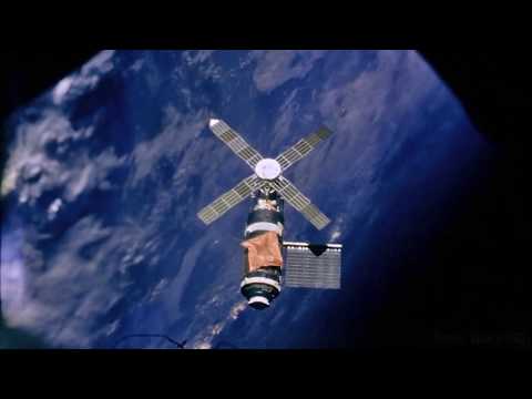 SKYLAB 2 Station Keeping [best quality segment] (1973/06/22)