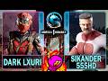 MK1 Dark Lxuri KITANA VS Sikander555HD SUB ZERO Mortal Kombat 1 4K 60ᶠᵖˢ