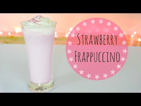 DIY: Strawberry Frappuccino