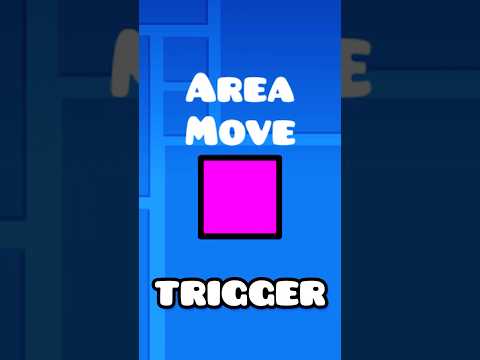 How to use Area Triggers in Geometry Dash! #shorts