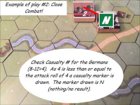 Ostfront Example Of Play#2: Close Combat