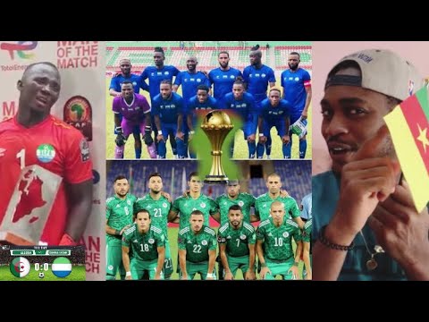 Mohamed Kamara Saves Sierra Leone vs Algeria To A Nil But Can’t Stop Crying. NoelSpedy 🇨🇲 will Win