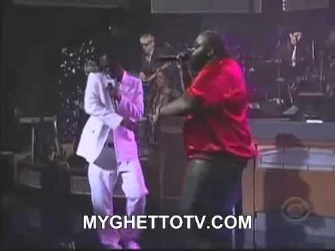 MAGAZEEN PERFORMING WITH RICK ROSS ON DAVID LETTERMAN