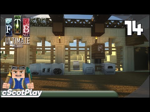 FTB Ultimate Reloaded w/ cScot : Ep 14 –IC2 Automated Ore Processing & BuildCraft Pipes