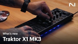 Native Instruments Traktor X1 Portable USB DJ Controller for Effects, Loops, and Mixing