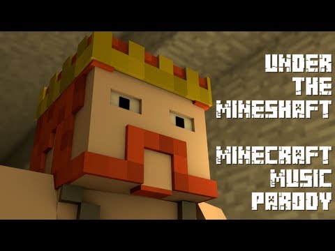 ♪ "Under the Mineshaft" - A Minecraft Parody of Red Hot Chilli Pepper's Under the Bridge