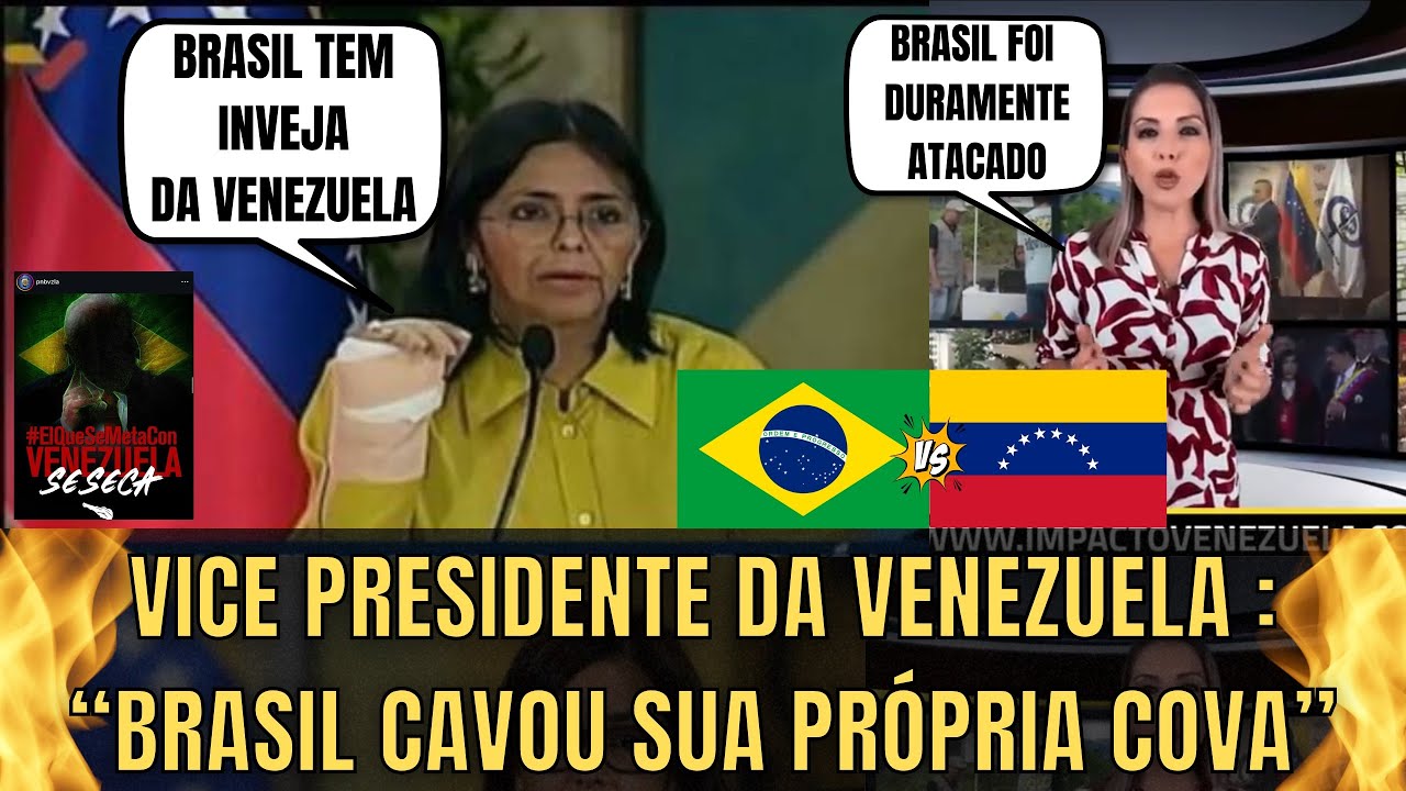 TV Venezuelana Mostra Ataques Absurdos AO Brasil