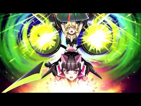 Symphogear XD - Parallel Shirabe & Android Kirika All Attacks