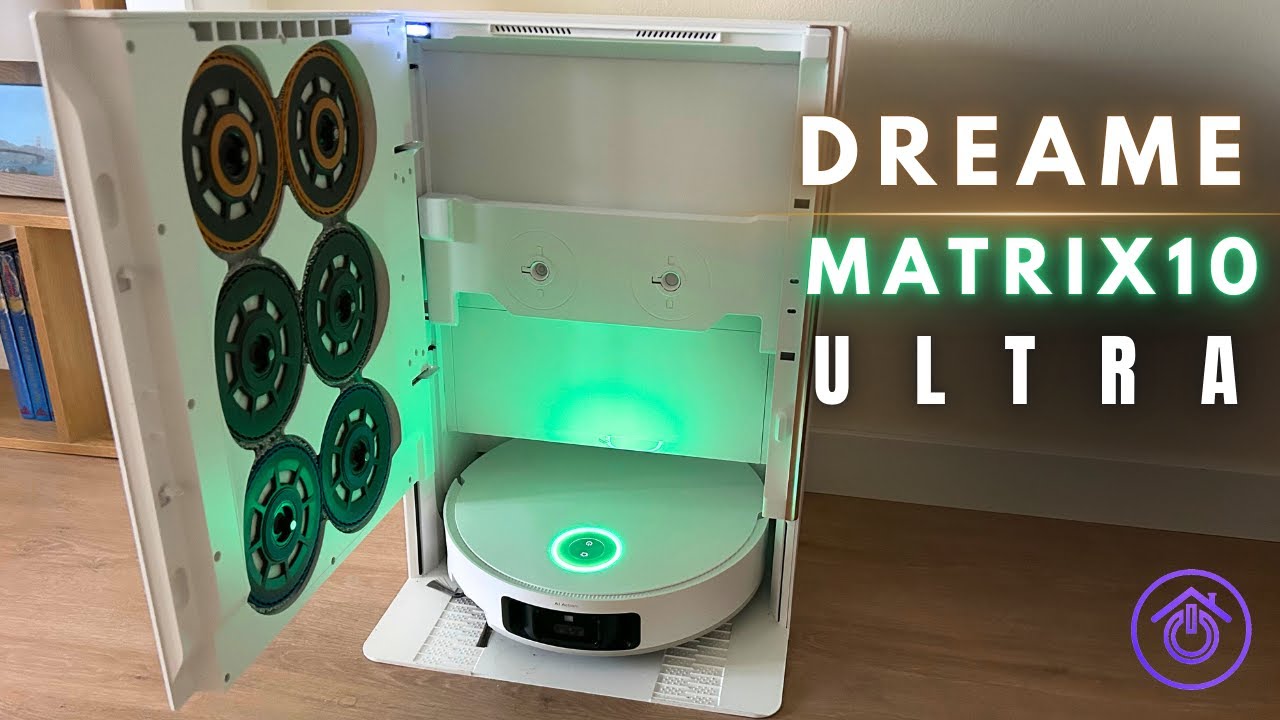 Silvia Jiménez probando el Dreame Matrix 10 Ultra en Hogarsys