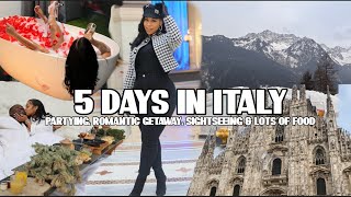 ITALY BAECATION VLOG| SIGHTSEEING, CLUBBING, CHALET AL FOSS ROMANTIC GETAWAY & LOTS OF FOOD!