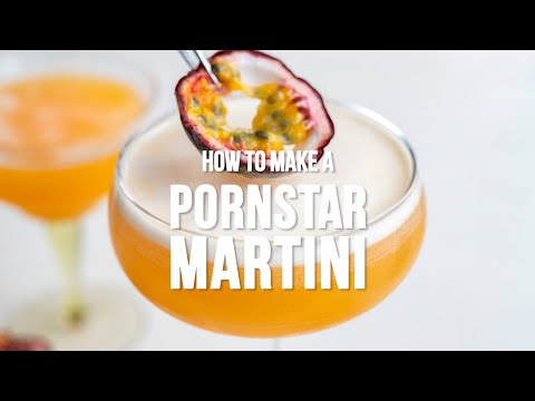 How to Make a P***star Martini | Supergolden Bakes