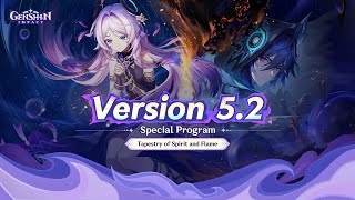 Стали известны подробности следующего обновления 5.2 «Сплетение духа и пламени» для Genshin Impact