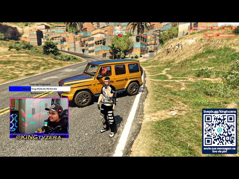 PRIMEIRA VEZ JOGANDO GTA RP E JA ENTREI PRA FAC DO VIDIGAL RJ