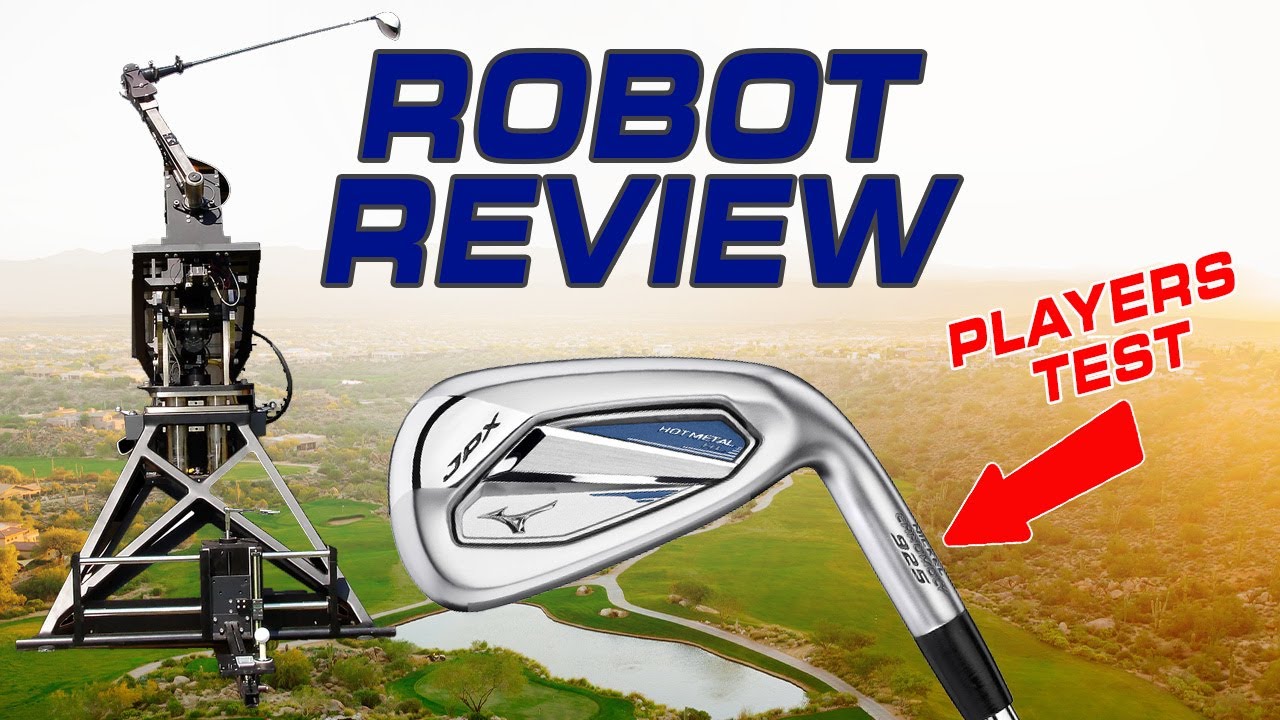 Mizuno JPX Hot Metal 925 HL 7 Iron Robot Tested Video