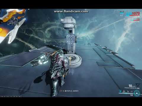 Warframe Prisma Grinlok Riven vs Level 160 Corrupted Heavy Gunner