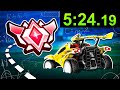 I Did A Speedrun To GRAND CHAMP In Ranked 2v2 ROCKET LEAGUE Part 1 3