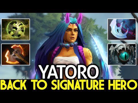 YATORO [Anti Mage] Back to Signature Hero 100% Destroy Pub Game Dota 2