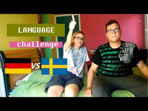 THE LANGUAGE CHALLENGE with Mehdi (GERMAN vs SWEDISH)