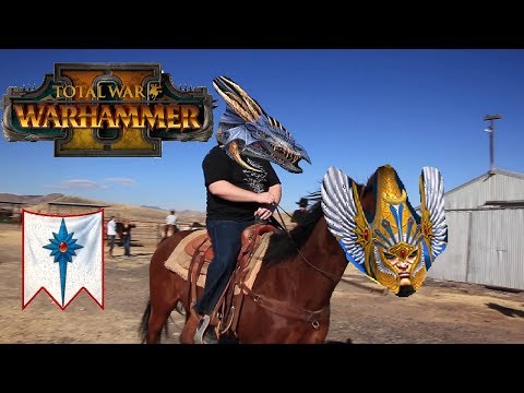 High Elves vs Bretonnia | PURPLE DRAGON RAIN - Total War Warhammer 2
