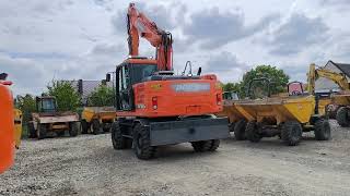 Doosan DX160 w-3 hjulgraver til salgs - Bilde 4 | Machineryline NO Doosan DX160 w-3 hjulgraver | Bilde 4 - Machineryline