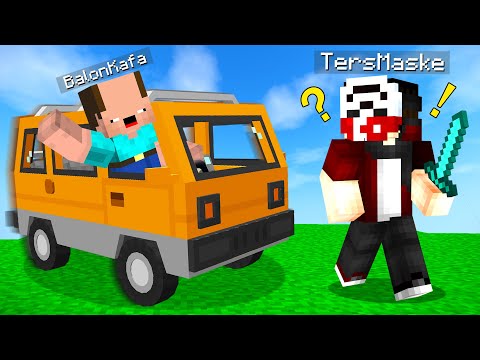 BALON KAFA MİNİBÜS ŞÖFÖRÜ OLUYOR ! - Minecraft