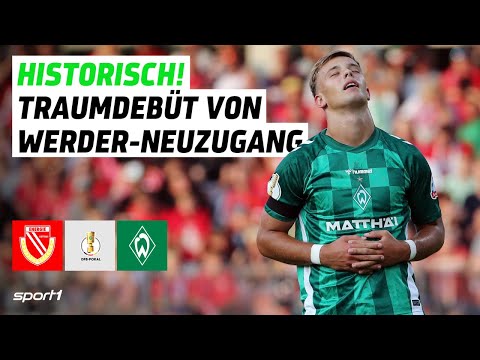 FC Energie Cottbus - SV Werder Bremen | 1. Runde Tore und Highlights | DFB-Pokal