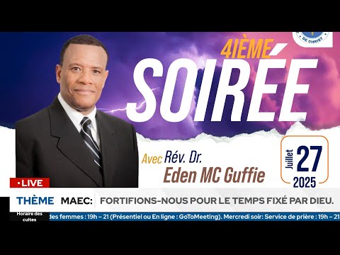 QUATRIÈME SOIRÉE | CONFÉRENCE ANNUELLE 2025