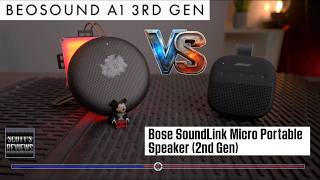 Bose Soundlink Micro Gen 2 vs B&O A1 Gen 3, Who will win this Fight? #bose #bangolufsen #viralnoise