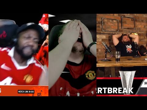 Man Utd Fans React To De Gea's Penalty Miss vs Villarreal!! Man Utd Europa League Loss Vs Villarreal