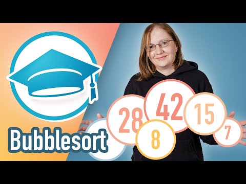 Bubblesort | Algorithmus einfach erklärt [Deutsch]