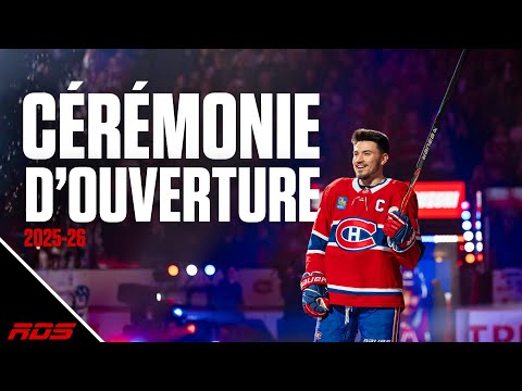 Cérémonie d'ouverture du Canadien de Montréal 2025-26 | Présentation des joueurs sur RDS