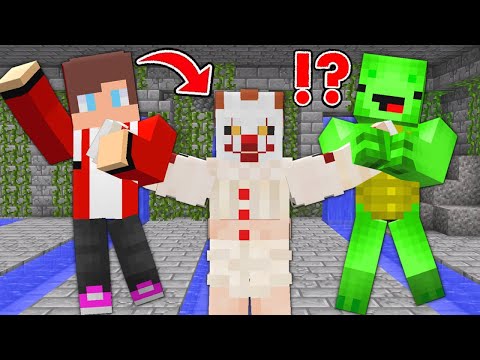 Friend Kidnapped by Clown in Minecraft
