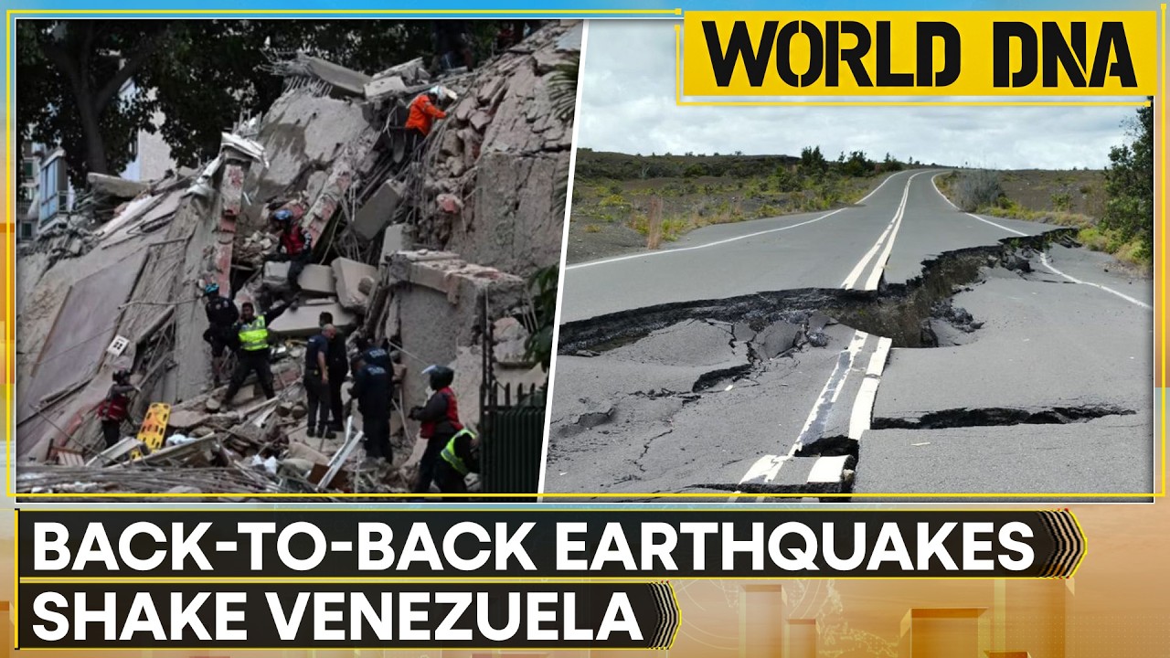 Venezuela Earthquake: Caracas Hit By Rare Double Earthquake, Rescue Operation Underway  | WION DNA