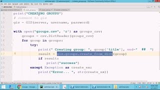 Download the video "Script and Automate Your Deployment: ArcGIS API for Python"