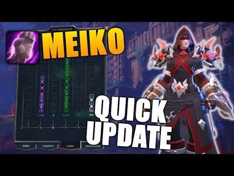 How the RANK 1 MEIKO plays! Gear and playstyle updates