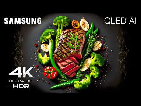 Samsung QLED Demo | HDR 4K 60fps (ULTRA HD) AI TV