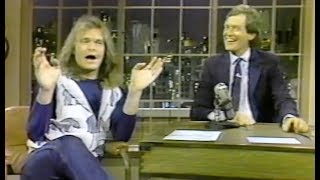 David Lee Roth - David Letterman 1985 video