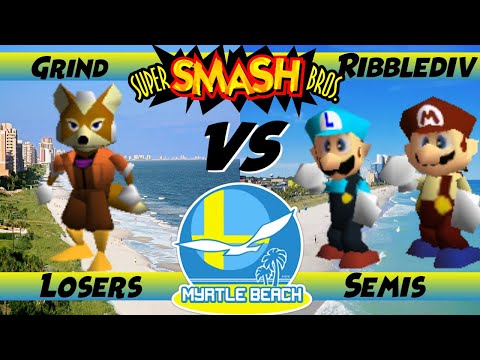 SocaSmash 148 64 Singles: Grind (Fox) vs Ribblediv (Luigi, Mario) Losers Semis