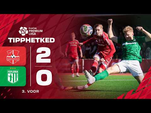 Harju JK Jalgpllikool Laagri 2-0 FC Flora Tallinn