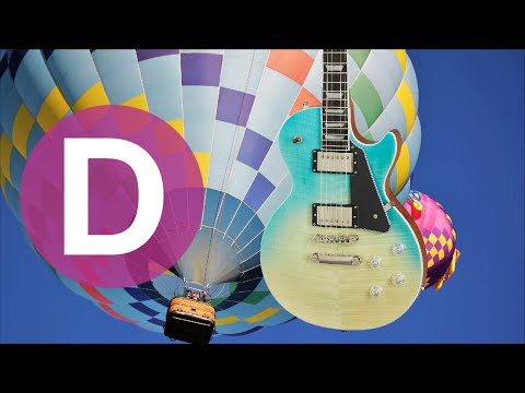 005 Soulful Mellow Groove Guitar Backing Track in D MAJOR BEGGINER