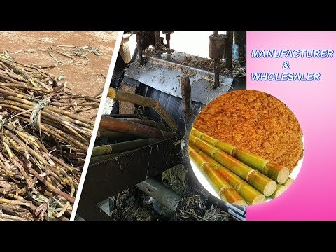 how to make Nattu Sarkarai | Pure Brown Sugar Manufacturing |  Organic jaggery powder| country sugar Video