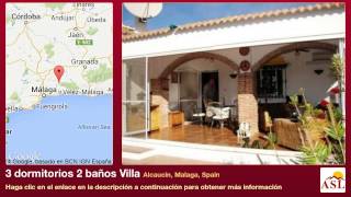 preview picture of video '3 dormitorios 2 baños Villa se Vende en Alcaucin, Malaga, Spain'
