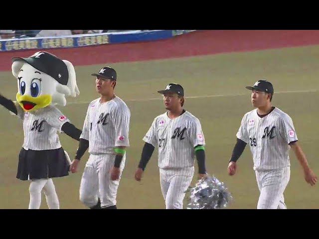 マリーンズ・西野勇士投手・田村龍弘選手・山口航輝選手ヒーローインタビュー 5月30日 千葉ロッテマリーンズ 対 読売ジャイアンツ